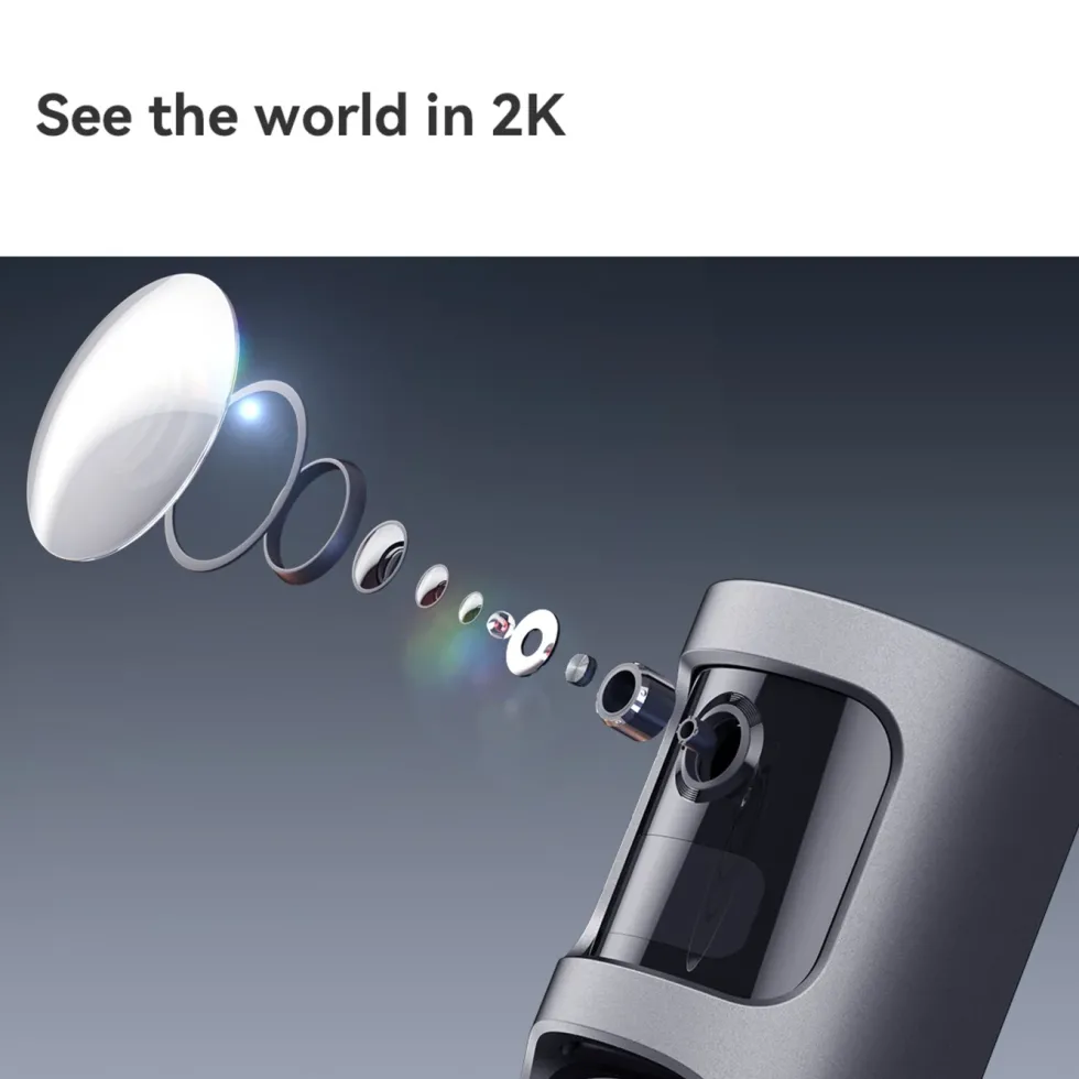 Imou Doorbell 2S 2K Trådlös videodörrklocka med ringklocka