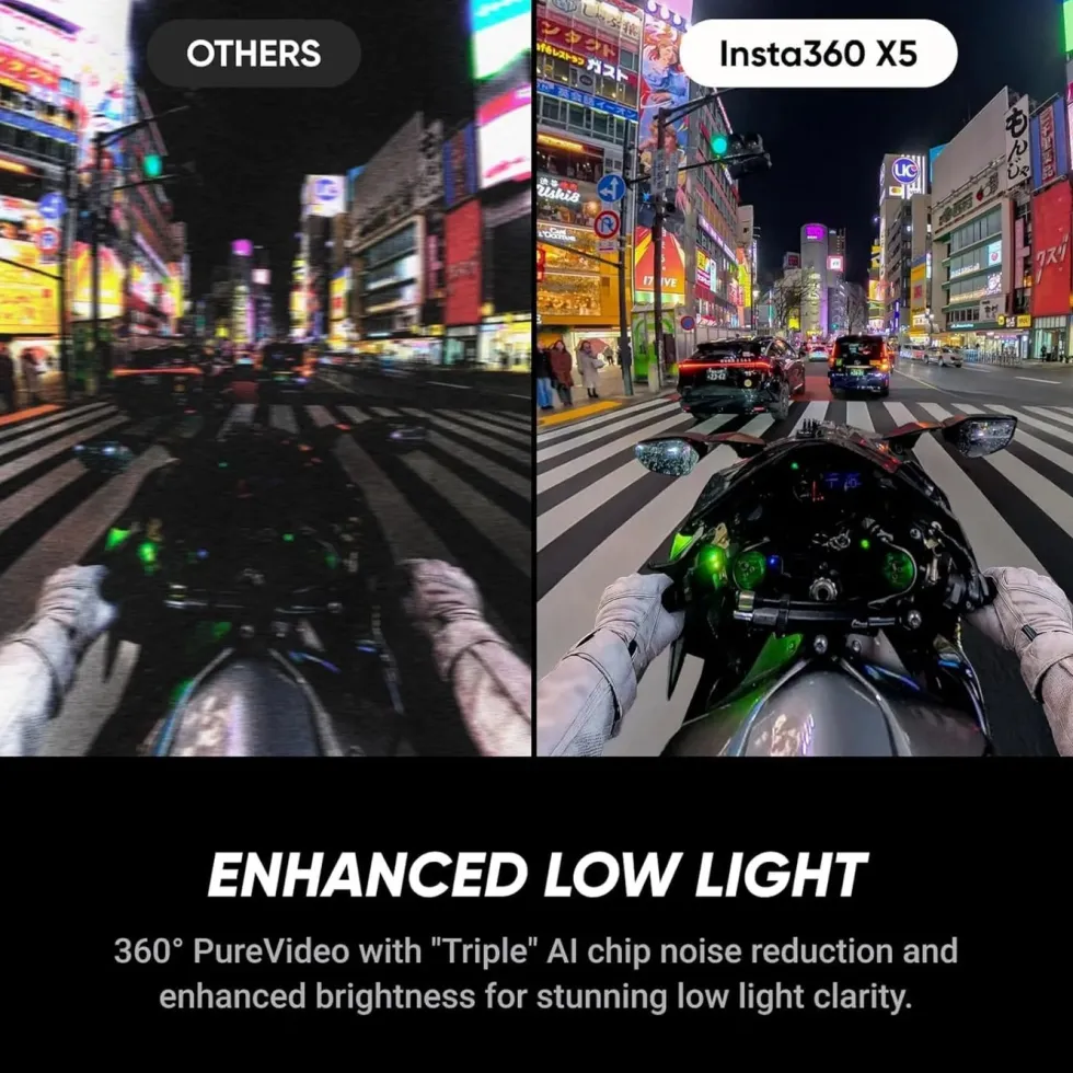 Insta360 X5 Essentials Bundle – actionkamera med 360°-video