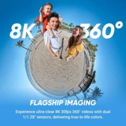 Insta360 X5 Essentials Bundle – actionkamera med 360°-video