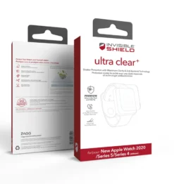 Invisible Shield Ultra Clear+ Skärmskydd för Apple Watch 5/6/SE 44 mm