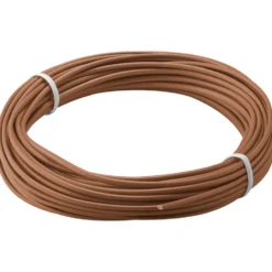 Isolerad kopplingstråd 0,14 mm² Brun