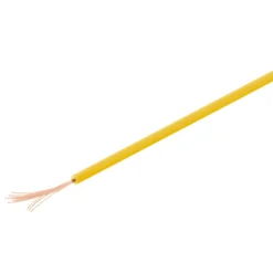 Isolerad kopplingstråd 0,14 mm² Gul