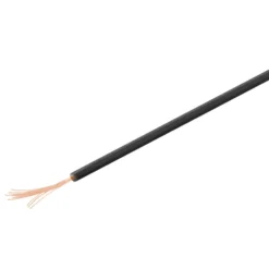 Isolerad kopplingstråd 0,14 mm² Svart