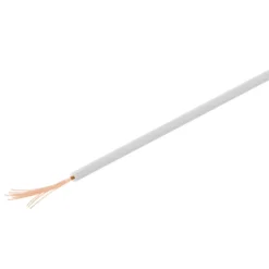Isolerad kopplingstråd 0,14 mm² Vit