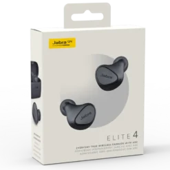 Jabra Elite 4 Trådlösa hörlurar Dark grey