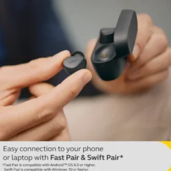 Jabra Elite 4 Trådlösa hörlurar Dark grey