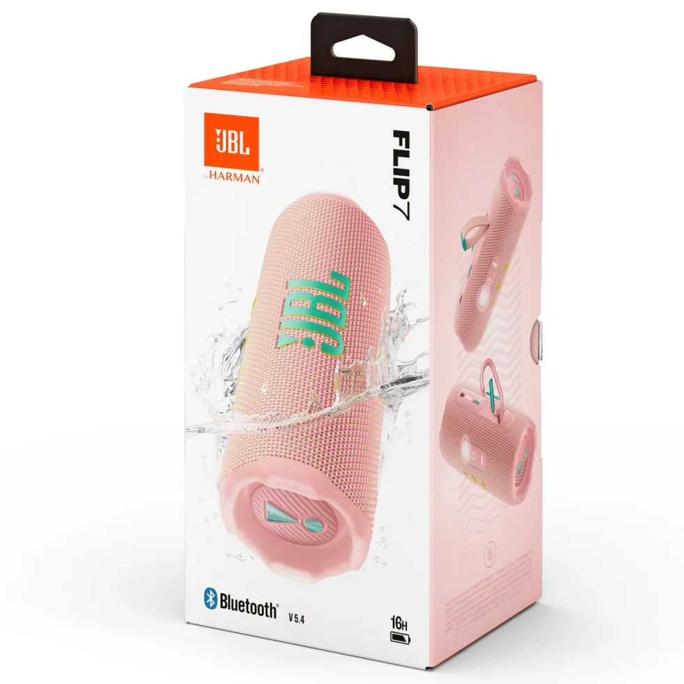 JBL Flip 7 Portabel trådlös högtalare Rosa