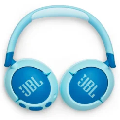 JBL JR470NC Trådlösa hörlurar med volymbegränsning och ANC Blå