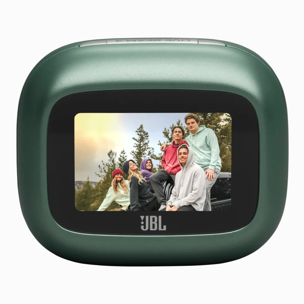 JBL Live Beam 4 trådlösa in-ear-hörlurar Green