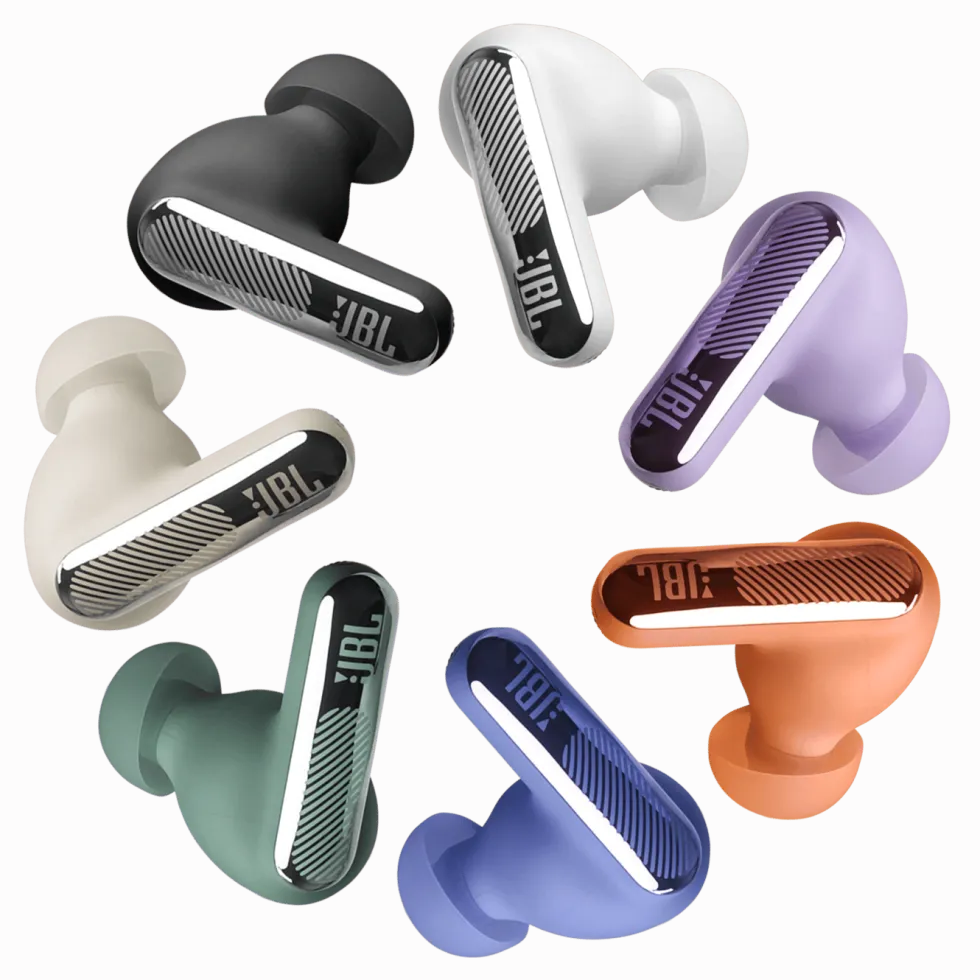 JBL Live Beam 4 trådlösa in-ear-hörlurar Silver