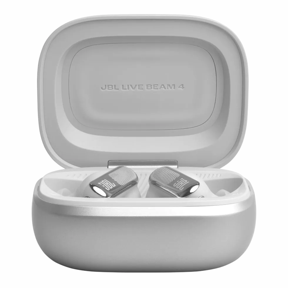 JBL Live Beam 4 trådlösa in-ear-hörlurar Silver