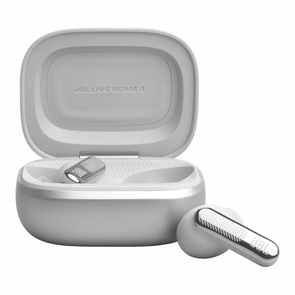 JBL Live Beam 4 trådlösa in-ear-hörlurar Silver