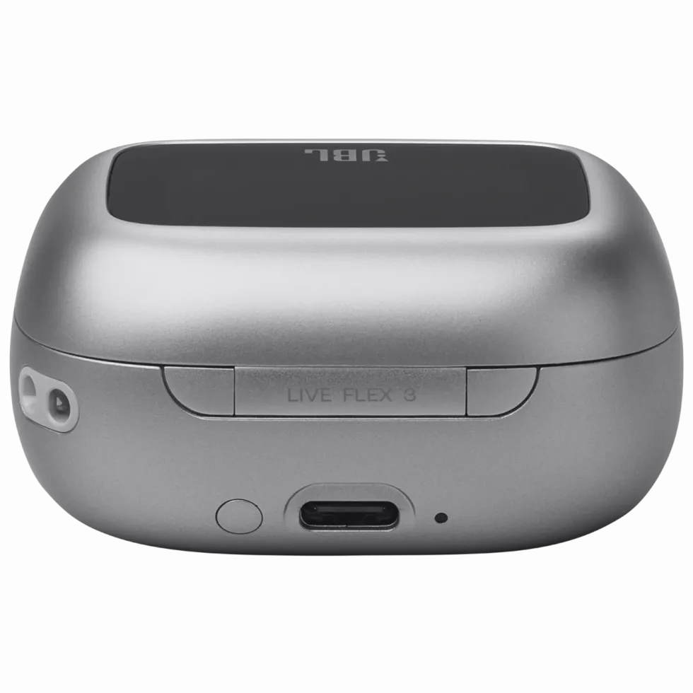 JBL Live Flex 3 Trådlösa hörlurar Silverfärgad