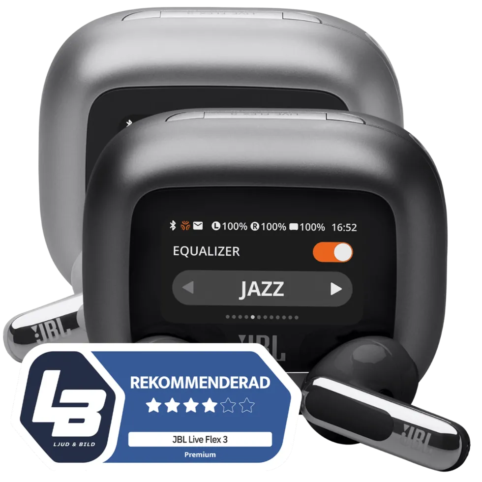 JBL Live Flex 3 Trådlösa hörlurar Svart