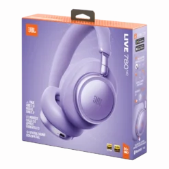 JBL Live 780NC over-ear-hörlurar med brusreducering Purple