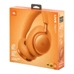JBL Live 780NC over-ear-hörlurar med brusreducering Orange