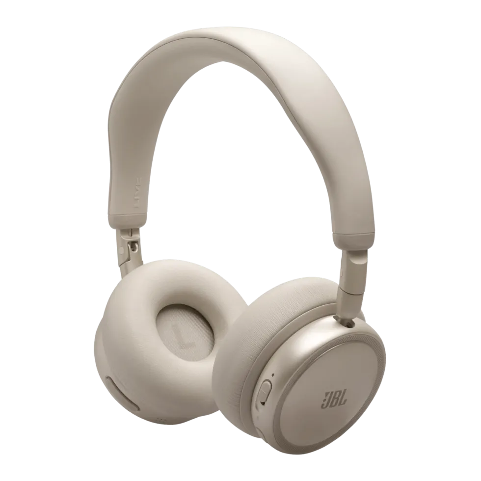 JBL Live 680NC trådlösa on-ear-hörlurar Champagne