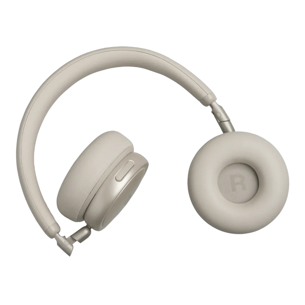 JBL Live 680NC trådlösa on-ear-hörlurar Champagne