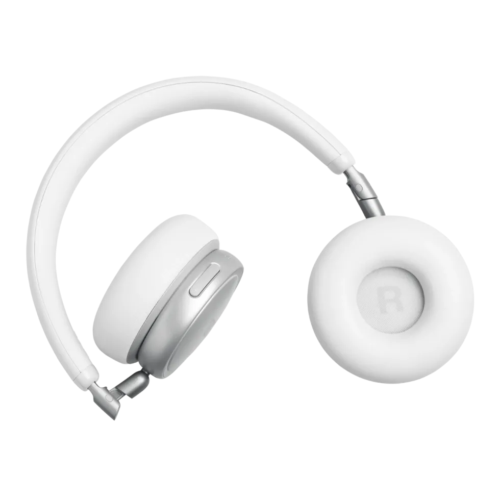 JBL Live 680NC trådlösa on-ear-hörlurar White