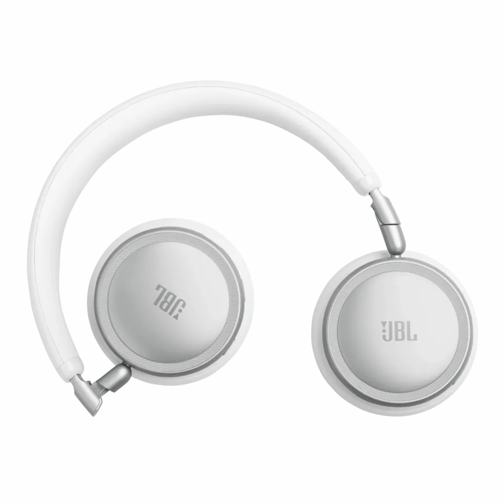 JBL Live 680NC trådlösa on-ear-hörlurar White