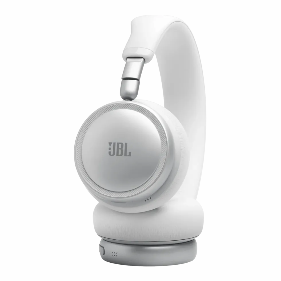 JBL Live 680NC trådlösa on-ear-hörlurar White