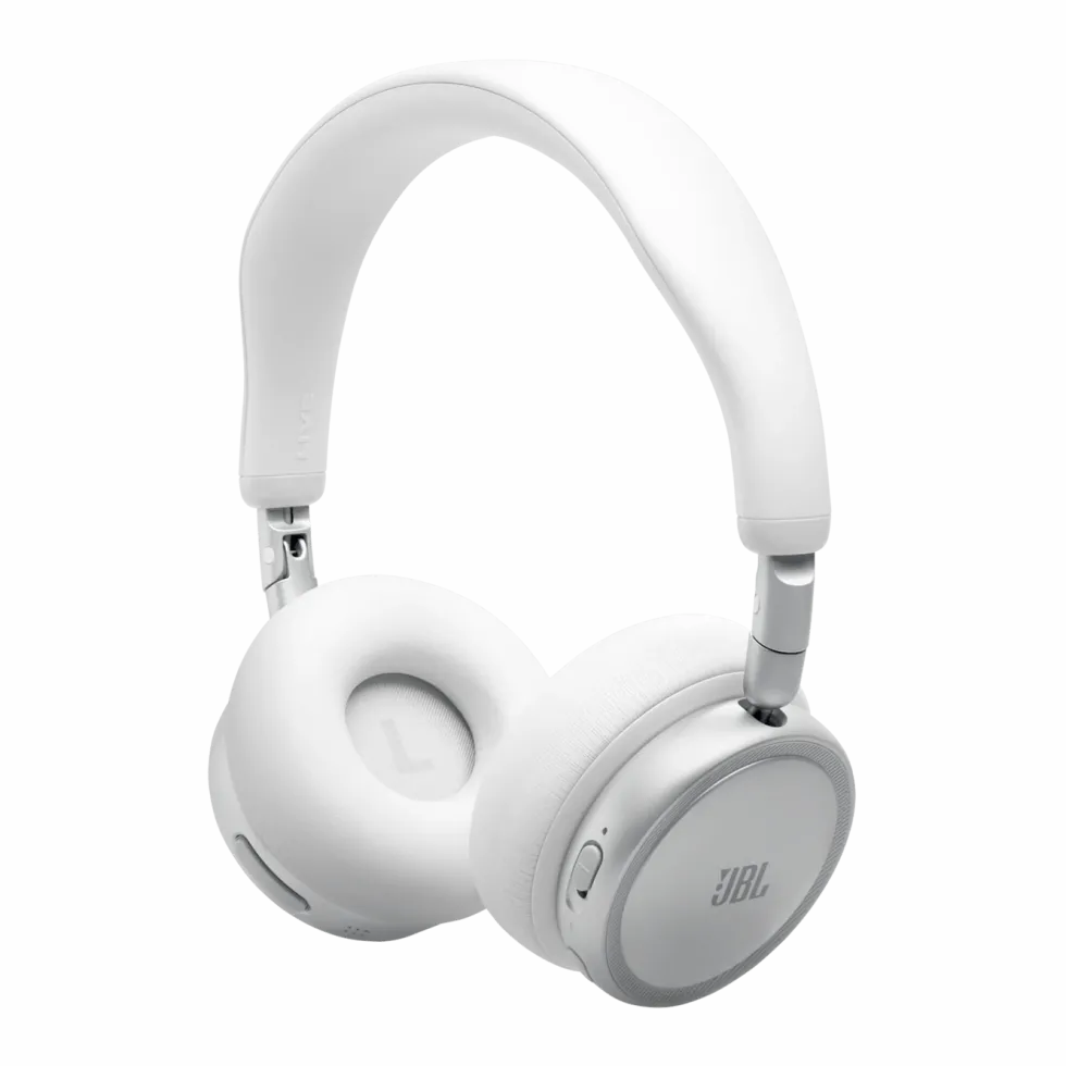 JBL Live 680NC trådlösa on-ear-hörlurar White