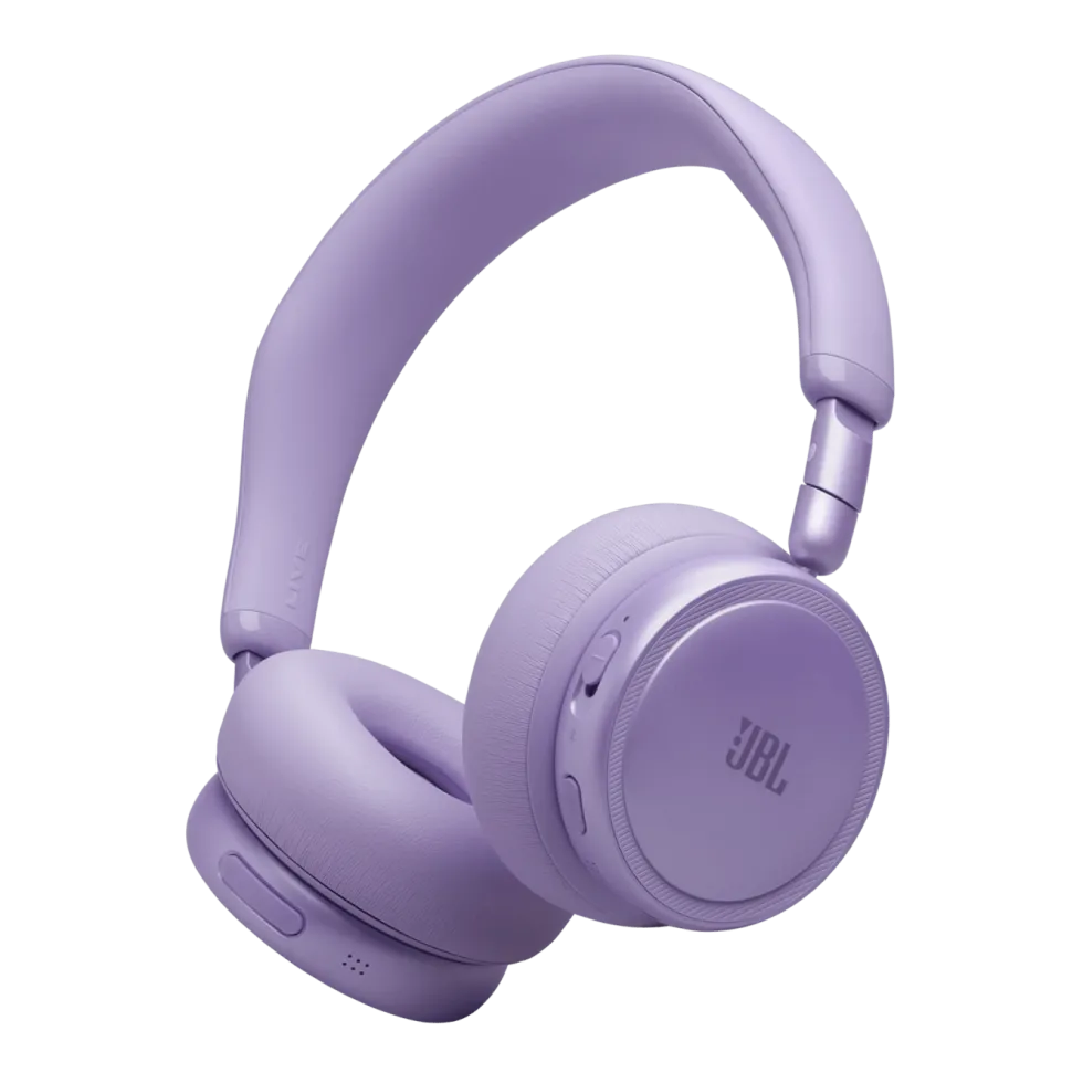 JBL Live 680NC trådlösa on-ear-hörlurar Purple