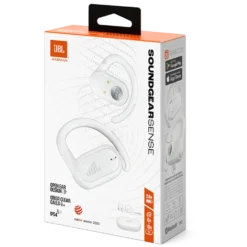JBL Soundgear Sense trådlösa open-ear-hörlurar Vit