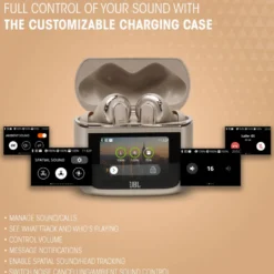 JBL Tour Pro 3 trådlösa in-ear-hörlurar Blå