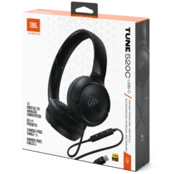 JBL Tune 520C On-Ear Hörlurar med USB-C