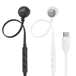 JBL Tune 305C USB-C-hörlurar med sladd Vit