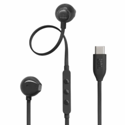 JBL Tune 305C USB-C-hörlurar med sladd Svart