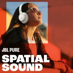 JBL Tune 780NC Trådlösa over-ear-hörlurar med aktiv brusreducering Vit