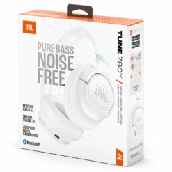 JBL Tune 780NC Trådlösa over-ear-hörlurar med aktiv brusreducering Vit