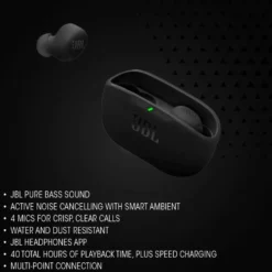 JBL Wave Buds 2 Svart