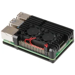 Joy-it Tåligt aluminiumskabinett för Raspberry Pi 4 B