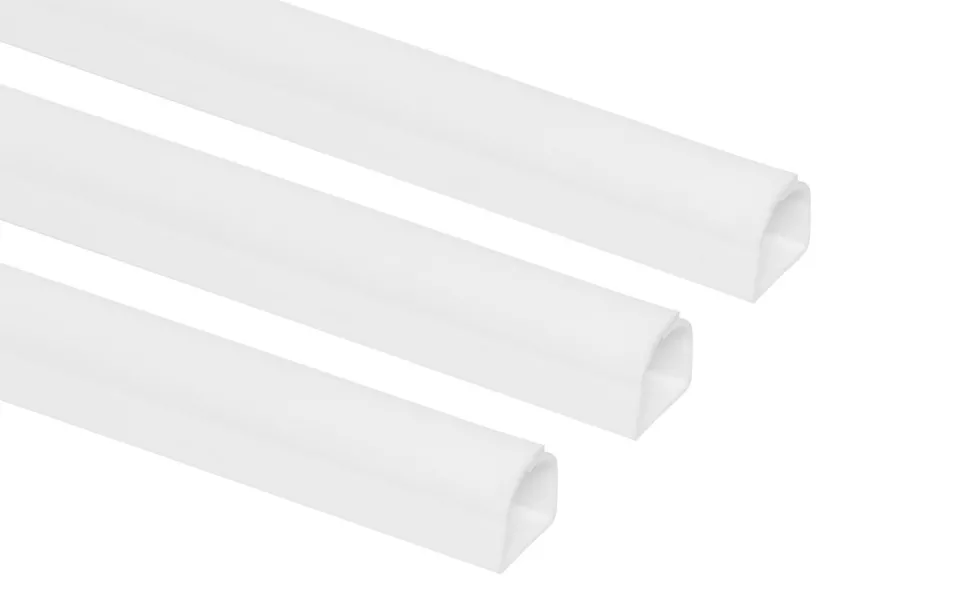 Kabelkanal Vit 8x7 mm 1 m 3-pack