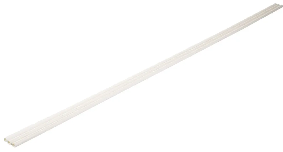 Kabelkanal Vit 8x7 mm 1 m 3-pack