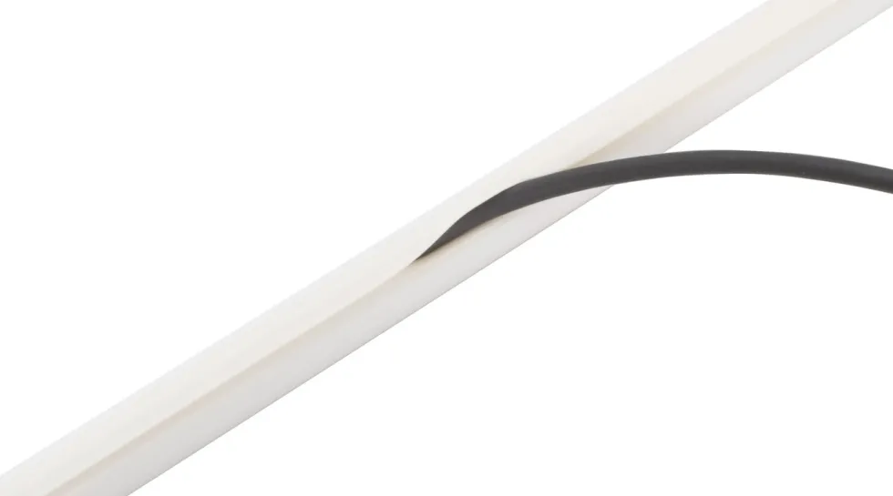 Kabelkanal Vit 8x7 mm 1 m 3-pack