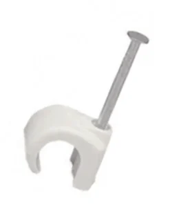 Kabelklammer för rund kabel 5-7 mm 20-pack