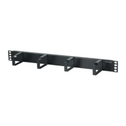 19"-kabelpanel Svart 1U