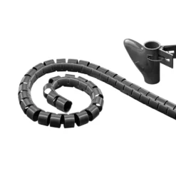 Kabelspiral 25 mm 2,5 m Svart