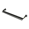 19"-kabelstöd Svart 1U