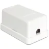 Keystone-uttagsbox 1 port