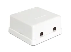Keystone-uttagsbox 2 portar