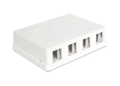 Keystone-uttagsbox 4 portar
