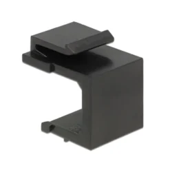 Keystone-uttagslock 4-pack Svart
