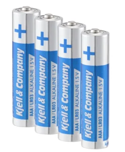 Kjell & Company AAA-batterier (LR03) 4-pack