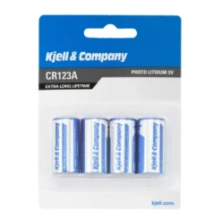 Kjell & Company CR123A Litiumbatteri 4-pack