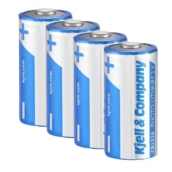 Kjell & Company CR123A Litiumbatteri 4-pack